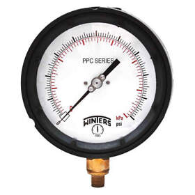 Ppc5080wbyg Winters Gauge 4-1/2 Dial Size Mnpt Connection