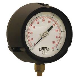 Ppc5081-g-sg Winters Ppc5081-g-sg. Process Pressure Gauge To 15 Psi 1/4 In Mnpt