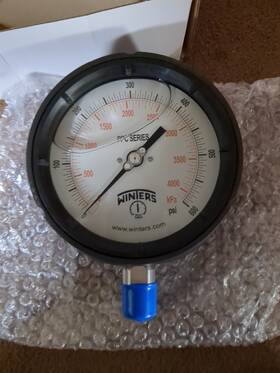 Ppc5082-g-sg Winters Ppc5082-g-sg. Process Pressure Gauge To 30 Psi White 4 1/2 In Dial