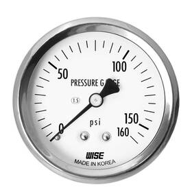 1234456 Wise Pressure Gauge P254 63mm 2 Inch Dial 1/4 Npt M Center Back Connection