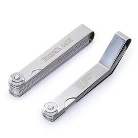 Wp230 Wisepro 2pcs Feeler Gauges Set Stainless Steel Straight And Offset Filler Gauge With