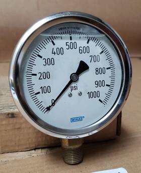 4228732 Wkia New In Box Wika 213.53 4 Inch Pressure Gauge N324 V