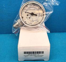 Ws-pe-gage-137 Worksmart 2 Inch 300 Psi Ss Pressure Gauge 1/4 Npt Lower
