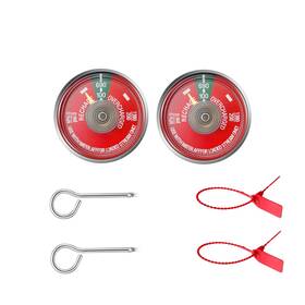 Wouputy 717666245026 100 Psi Water Fire Extinguisher Pressure Gauge Kit 6-piece Set With Pins And