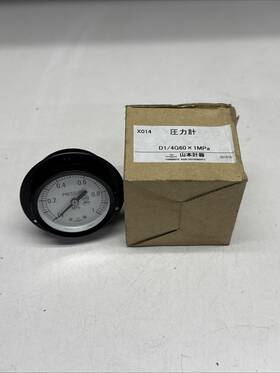 1mpa Yamamoto Keiki Instruments D1/4g60 Pressure Gauge 0-1 Mpa X