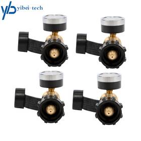 Yi301539t Yibei-tech 4pcs Qcc1 Inflation Joint Gas Tank Copper Converter Head Pol Propane