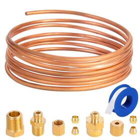 Yullsorom 735749952814 72ftft Oil Pressure Gauge Tubing Kit Set 72 Inch