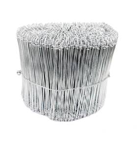 23-268 Zeluga 6 Inch 16 Gauge 1000 Pc. Stainless Steel Double Loop Reinforcemen