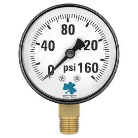 Zenport 700112233814 Dry Air Pressure Gauge 160 Psi - 10 Pack