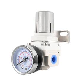 Zat-ar2000-02 Zhong An 1/4 Inch Npt Air Pressure Regulator With Gauge Mini Control Valve For Com
