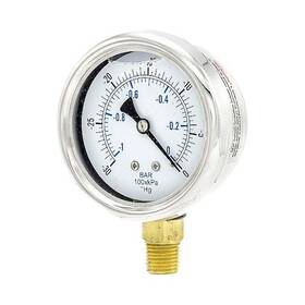 211l-254a Zoro Select Pressure Gauge