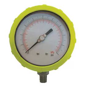4efj9 Zoro Select Industrial Pressure Gauge To 60 Psi 4 In Dial 1/4 Npt Bottom Location