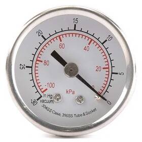 4fmv3 Zoro Select Commercial Pressure Gauge To 300 Psi 2 In Dial 1/4