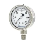 Bourdon MEX3-D52.H25/0133 Industrial Pressure Gauge, To 300 Psi, 1/2. Fixed Price $74.29.
