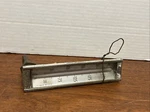 Weiss Instruments 30 -240 F Glass Thermometer 6.5" 4.75" Stem Non-working. Fixed Price $14.99.