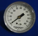 Ashcroft Model 436-05 0-60 Psi Pressure Gauge Brass Socket Bronze Tube. Fixed Price $12.97.