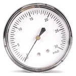 Low Pressure Gauge, To 30 Psi, 1/2 In Dial, 1/4 Npt, Center Back. Fixed Price $31.29.
