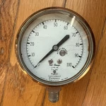 Vintage 3" Marsh Instruments Test Gauge Type 28. Fixed Price $19.49.