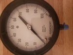 New Ashcroft Duragauge Q-586, Steel, 0-100 Psi Free Shipping. Fixed Price $29.75.