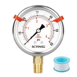 Sctsnsr To Psi Pressure Gauge, Glycerin Liquid Filled, 2.5 Inch 0-60. Fixed Price $17.35.