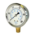 PRO201L254E 0100 Psi Pressure Gauge 21/2 Inch Dial 1/4 Male Npt Bottom. Fixed Price $26.97.