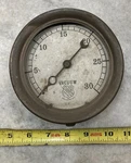 Vintage Antique Ashcroft New York Brass Psi Pressure Gauge Steampunk. Fixed Price $48.50.