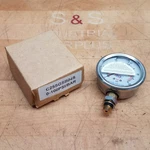 Dmic C25SGSB04S Pressure Gauge, 0-100PSI, 2-1/2" Face, 7/16-20 Sae New. Fixed Price $18.04.