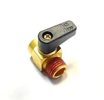 N003818 N072023 1/4'' Mini Brass Ball Valve Air Compressor Tank Drain. Fixed Price $12.95.