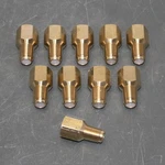 (10) Weksler Pressure Gauge Filter Snubber WG42, 1/4" Npt, 1500 Psi, Brass. Fixed Price $49.95.