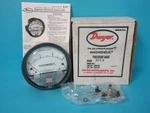Brand New Dwyer Magnetic Pressure Gauge Gage Model 2003 3" Of Water 15PSIG. Fixed Price $64.99.