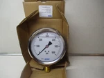 Wika Fluid Filled Pressure Gauge 600PSI 1/2" Npt Type 213.63 4". Fixed Price $14.99.