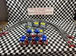 Swagelok Flexible Hose, Gauge, 6LVV-DPVR4-P, PGU-50-P300-L-4FSF, SS-TH4RM4RF4-40. Fixed Price $2376.73.