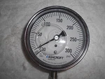 Ashcroft 3-1/2" Dial 1/4 Thread 30-0-300 Scale Range Pressure Gauge 83230. Fixed Price $58.30.