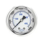 Pic Gauges 202L-204S Industrial Pressure Gauge, To 6, 000 Psi, Dial,. Fixed Price $13.39.