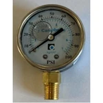 Campbell PG1T-L-NL Brass To 100 Lbs. Lower Mount Pressure Gauge 1/4 In.. Fixed Price $13.24.