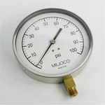 Miljoco P4598L-05 4.5" Contractor's Pressure Gauge 0-100 Psi 1/4" Npt Usa. Fixed Price $29.97.