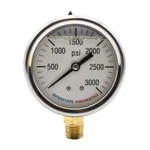 Psi 2-1/2' Dial 1/4' Npt Bottom Mount Oil Filled Pressure Gauge G7022-3000. Fixed Price $15.73.