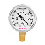 -30INHG-0 Glycerin Filled Vacuum Pressure Gauge, 2" Dial Size, 304 Stainless .... Fixed Price $14.96.