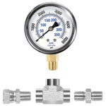 Pressure Gauge Assembly Titan 730-397 508239 Airless Sprayer 0-5000PSI 1/4"NPT. Fixed Price $39.49.