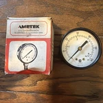 Ametek 2" Pressure Gauge P-500 60 Psi 1/4" Cbm 050518123 BU2457FG Original Box. Fixed Price $21.95.