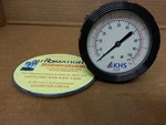 Freeshipsameday Khs 02-4167-T Pressure 0-100PSI 2-1/2IN Face 1/4IN Npt 024167T. Fixed Price $46.87.