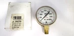 Victor 1424=0294 Pressure Gauge, 0-4000 Psi, 2-1/2" X 4000#, Gold Tint, Nib. Fixed Price $29.95.