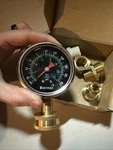 Bernoi Liquid Filled Water Pressure Gauge Kit With 5 Parts 0-200 Psi Standard.... Fixed Price $25.00.