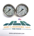 Valve & Actuation, CI302L-254H, Pressure Gauge, 0-300 Psi, Lot Of Surplus. Fixed Price $50.00.