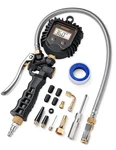 Digital Tire Pressure Gauge 250PSI Inflator Air Chuck Hose Rotatable Dial Truck. Fixed Price $71.97.
