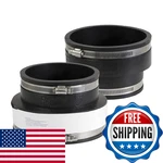 6I59X2 Flexible Pvc Reducing Coupling Stainless Steel. Fixed Price $48.24.