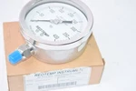 New Reotemp PR40S1A4P22-D-T Stainless Steel Pressure Gauge 0-400 Psi 1/4'' Npt. Fixed Price $61.98.