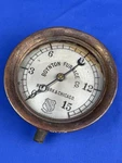 Antique Ashcroft Steam Gauge "boynton Furnace Co. New York & Chicago" 4.5" Dia. Fixed Price $59.99.