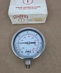 Winters P3S6029 4.5" 30"-0-100 Psi/kpa Compound Pressure Gauge 1/4" Npt. Fixed Price $99.99.