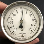 New Aschcroft , Bar Ashcroft Pressure Gauges - 1008 F1.4. Fixed Price $60.00.